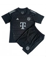 Bayern Munich Brankářské Venkovní dres pro děti 2023-24 Krátký Rukáv (+ trenýrky)